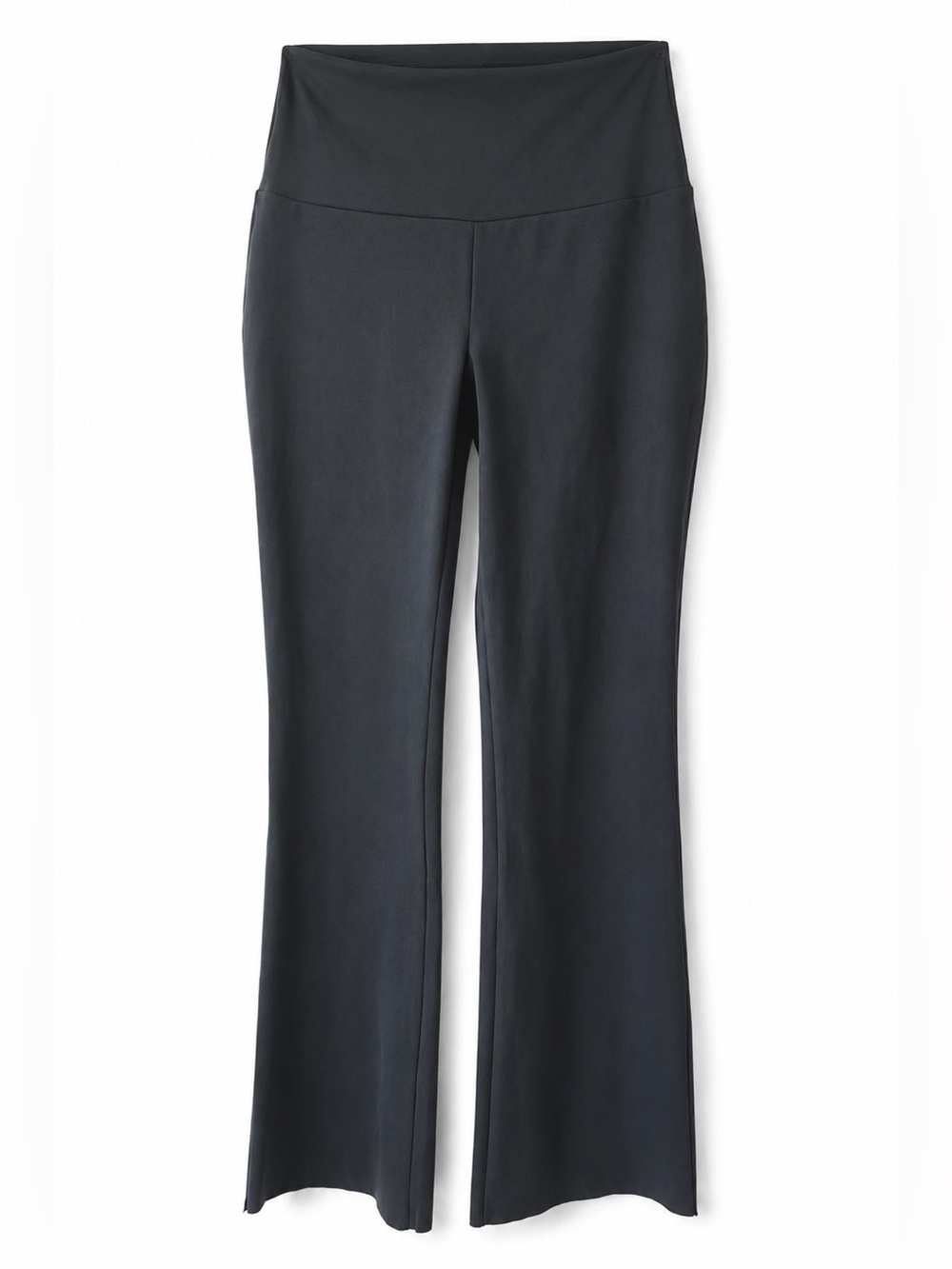 RBX S/P High Waist Bootcut Yoga Pants Gray Buttery Soft Raw Hem